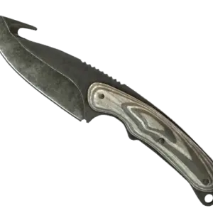 ★ StatTrak™ Gut Knife | Black Laminate (Battle-Scarred)