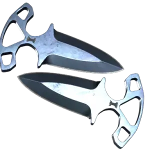 ★ StatTrak™ Shadow Daggers | Blue Steel (Well-Worn)