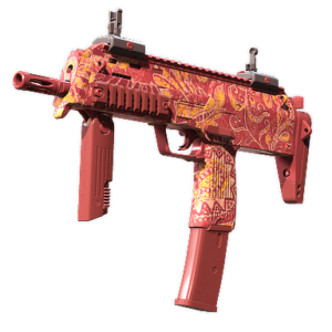 MP7 | Coral Paisley (Minimal Wear)
