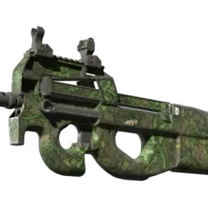 Souvenir P90 | Verdant Growth (Well-Worn)