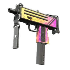 StatTrak™ MAC-10 | Disco Tech (Minimal Wear)