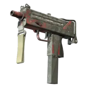 StatTrak™ MAC-10 | Tatter (Battle-Scarred)
