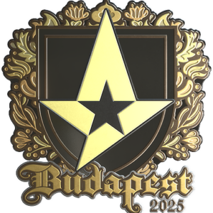 Sticker | Astralis (Gold) | Budapest 2025