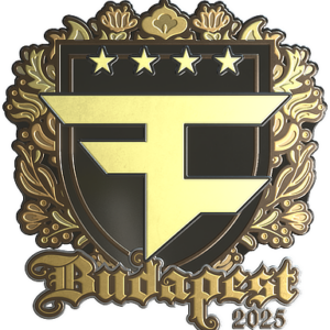 Sticker | FaZe Clan (Gold) | Budapest 2025