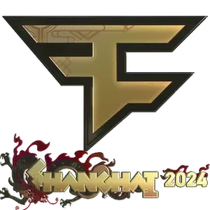 Sticker | FaZe Clan (Gold) | Shanghai 2024