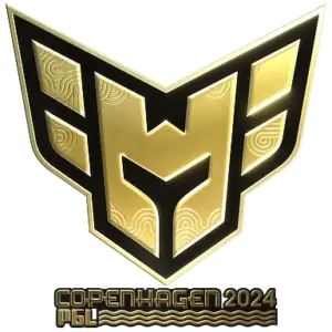 Sticker | Heroic (Gold) | Copenhagen 2024