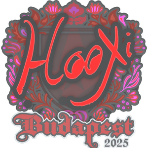 Sticker | HooXi | Budapest 2025