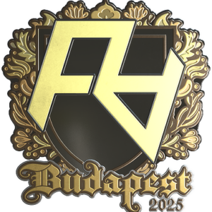 Sticker | Rare Atom (Gold) | Budapest 2025