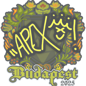 Sticker | apEX | Budapest 2025