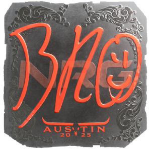 Sticker | br0 (Foil) | Austin 2025