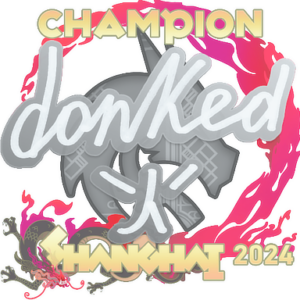 Sticker | donk (Champion) | Shanghai 2024