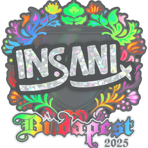 Sticker | insani (Holo) | Budapest 2025