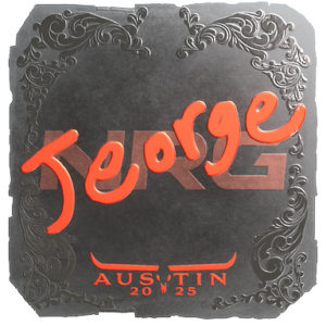 Sticker | jeorge (Foil) | Austin 2025