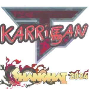 Sticker | karrigan (Holo) | Shanghai 2024
