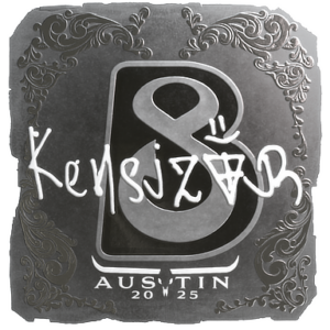 Sticker | kensizor (Foil) | Austin 2025