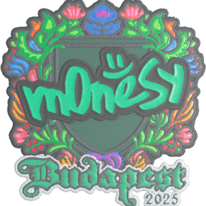 Sticker | m0NESY (Embroidered) | Budapest 2025