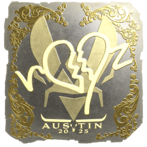 Sticker | ropz (Gold) | Austin 2025