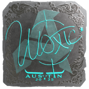 Sticker | woxic (Foil) | Austin 2025