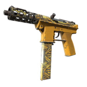 Tec-9 | Banana Leaf (Well-Worn)