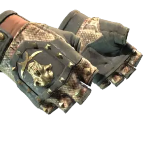 ★ Bloodhound Gloves | Snakebite (Battle-Scarred)