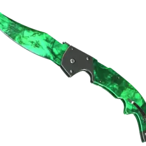 ★ StatTrak™ Falchion Knife | Gamma Doppler Emerald (Factory New)
