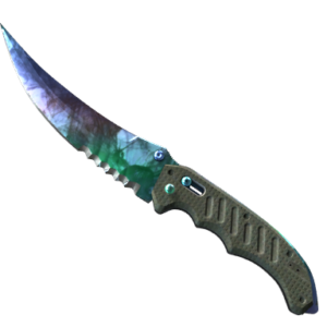 ★ StatTrak™ Flip Knife | Gamma Doppler Phase 1 (Minimal Wear)