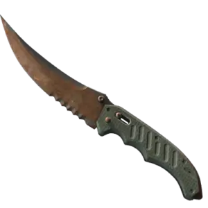 ★ StatTrak™ Flip Knife | Rust Coat (Battle-Scarred)