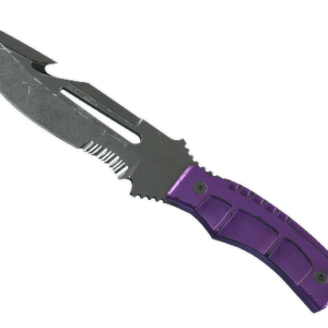 ★ StatTrak™ Survival Knife | Ultraviolet (Battle-Scarred)