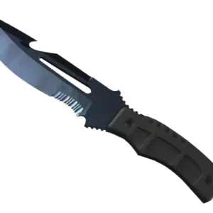 ★ Survival Knife | Blue Steel (Well-Worn)