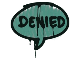 Sealed Graffiti | Denied (Frog Green)