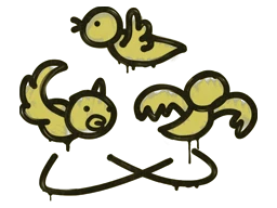 Sealed Graffiti | Dizzy (Tracer Yellow)