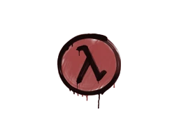 Sealed Graffiti | Lambda (Blood Red)