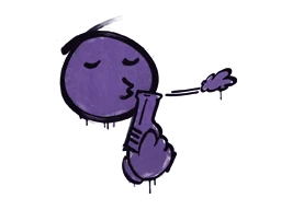 Sealed Graffiti | Quickdraw (Monster Purple)