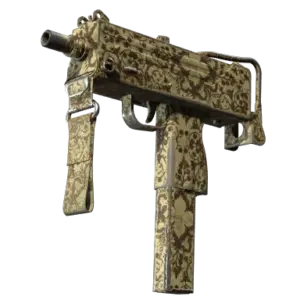 Souvenir MAC-10 | Sienna Damask (Well-Worn)