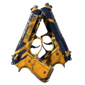 StatTrak™ Dual Berettas | Marina (Well-Worn)