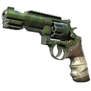 StatTrak™ R8 Revolver | Survivalist (Well-Worn)