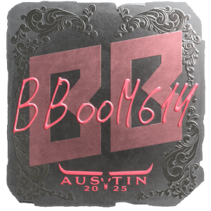 Sticker | Boombl4 (Foil) | Austin 2025