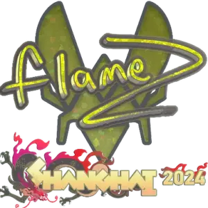 Sticker | FlameZ (Glitter) | Shanghai 2024