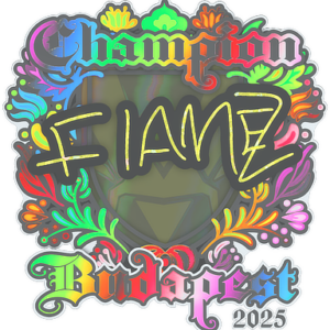Sticker | FlameZ (Holo, Champion) | Budapest 2025