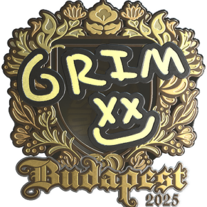 Sticker | Grim (Gold) | Budapest 2025