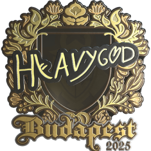 Sticker | Heavygod (Gold) | Budapest 2025