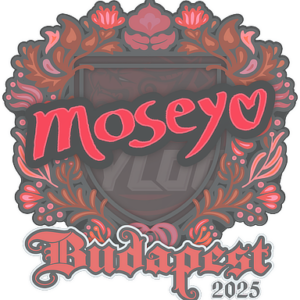 Sticker | Moseyuh | Budapest 2025
