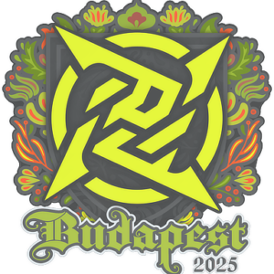 Sticker | Ninjas in Pyjamas | Budapest 2025