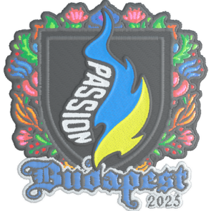 Sticker | Passion UA (Embroidered) | Budapest 2025