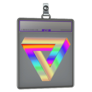 Sticker Slab | Infinite Triangle (Holo)