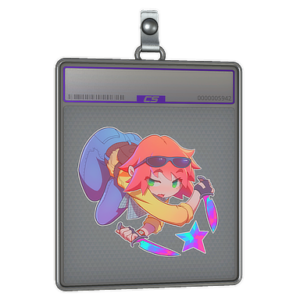 Sticker Slab | Kawaii T (Holo)