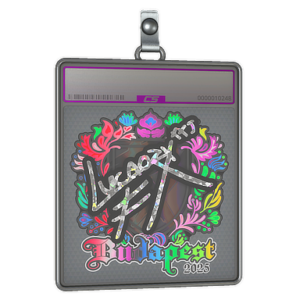 Sticker Slab | Lucaozy (Holo) | Budapest 2025