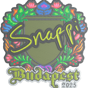 Sticker | Snappi (Embroidered) | Budapest 2025