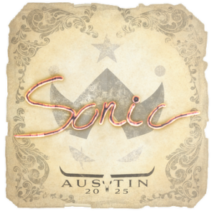 Sticker | Sonic | Austin 2025