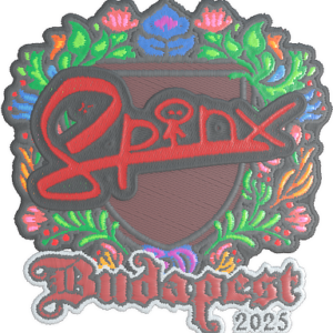 Sticker | Spinx (Embroidered) | Budapest 2025